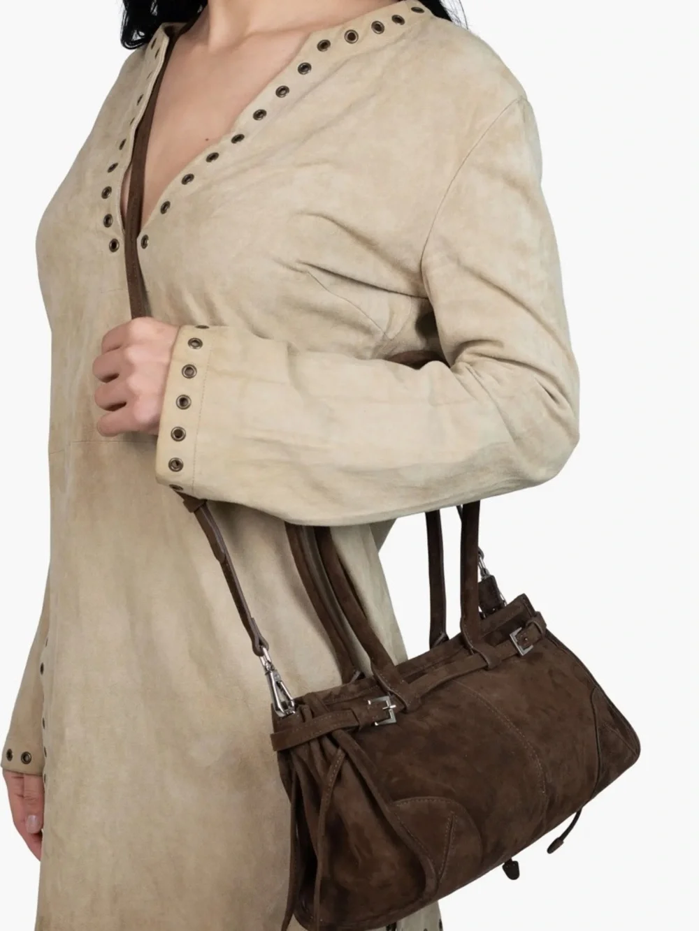 Jeffrey Campbell Pesky Leather Shoulder Bag